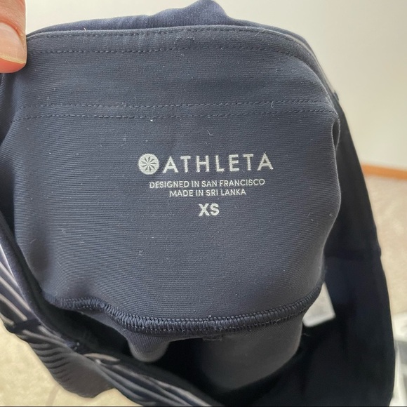 Athleta Striped Stealth Tennis Skort xs - Picture 8 of 10